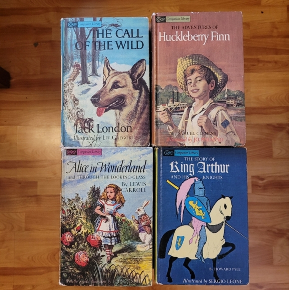 Vintage Books / Children's Stories / 8 books condensed to 4 / Collectable